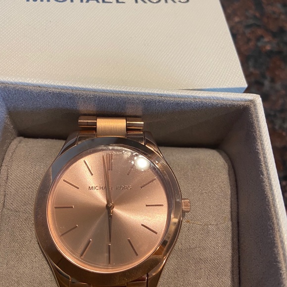 Rose Gold Michael Kors Watch - Picture 3 of 4